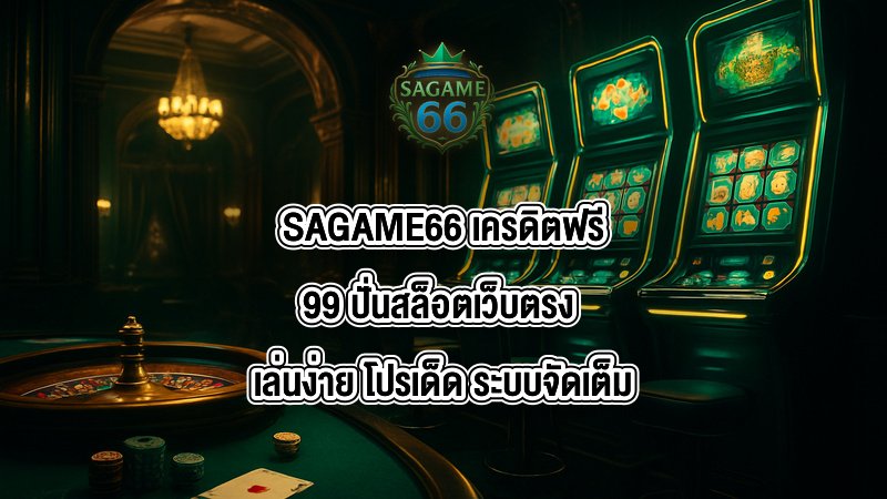 SAGAME66 เครดิตฟรี99